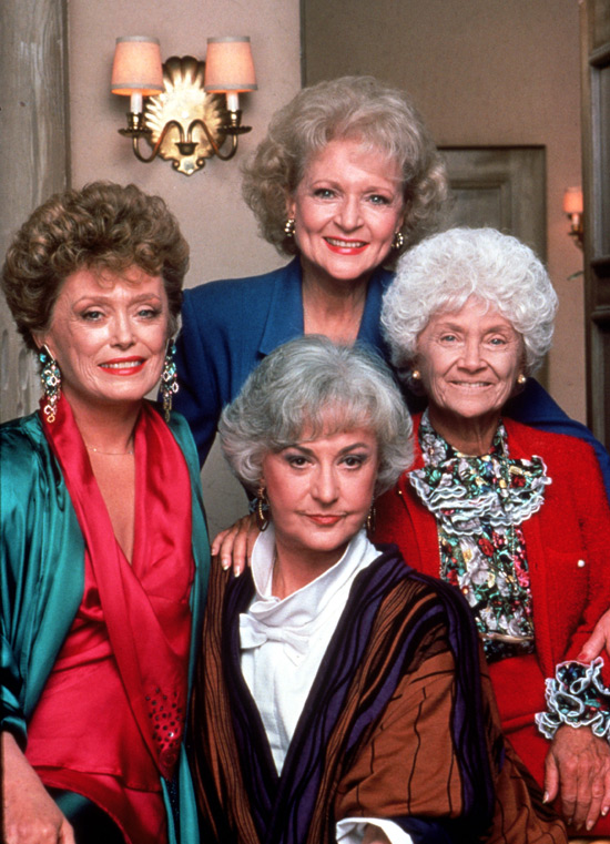 Betty in 'Golden Girls'