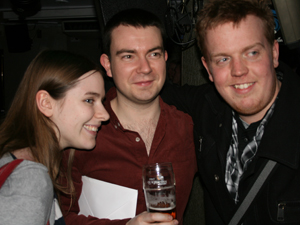 Catriona, Dan and Kris