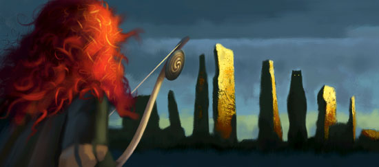 pixar brave concept art. #39;Brave#39; concept art from Pixar