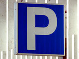 A car park sign