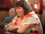 Heather tells Shirley that Kevin wants to meet her at The Vic.