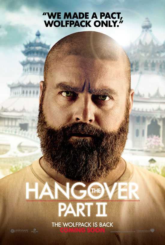 zach galifianakis hangover poster. Zach Galifianakis as Alan