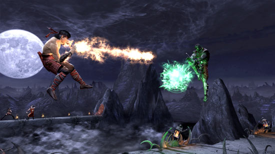 Liu Kang and Ermac
