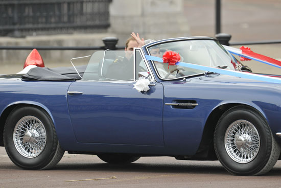 Prince William Aston martin