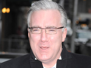TV presenter Keith Olbermann