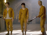 Buzzer (MARSHALL LANCASTER) Jennifer (SARAH SMART) Jimmy (MARK BONNAR)