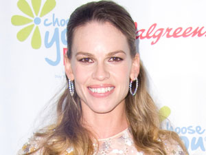 Hilary Swank at The American Cancer Society preview of 'Choose You'