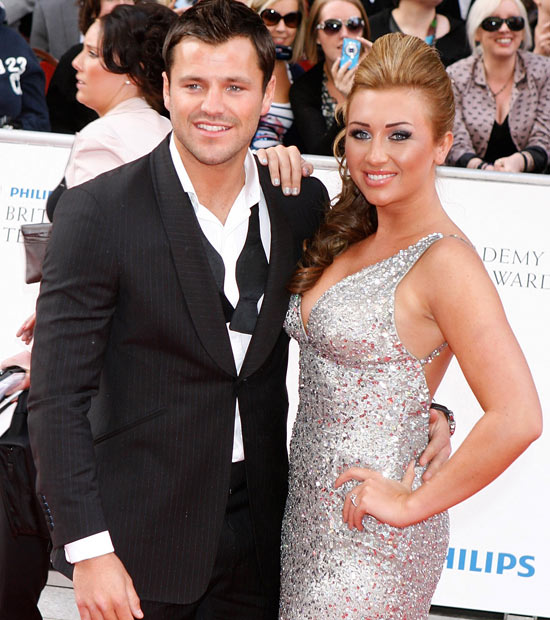 Mark and Lauren from The Only Way Is Essex at the BAFTAs