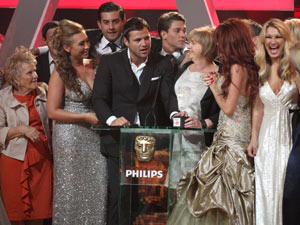 The cast of The Only Way Is Essex at the BAFTAs