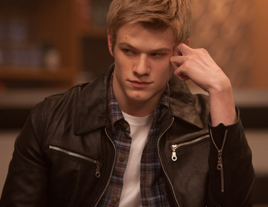 lucas till shirtless. Lucas Till. Why so suspicious?