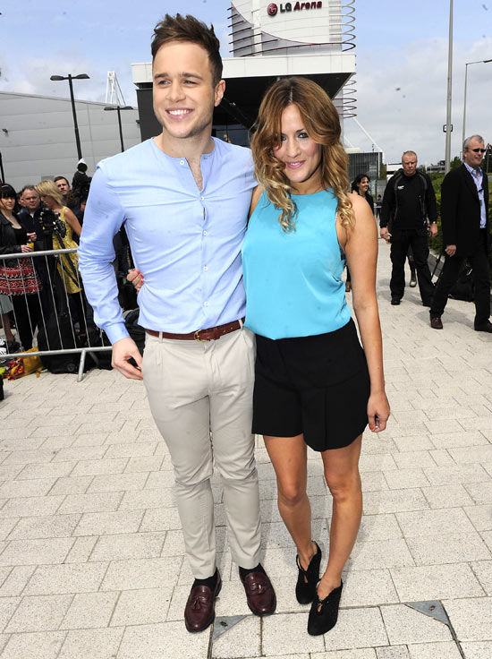 Olly Murs and Caroline Flack