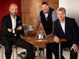 MasterChef judges Gordon Ramsay, Joe Bastianich and Graham Elliot