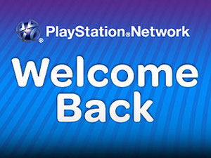 PlayStation Network Welcome Back