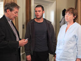 Ashley gives Hazel and Aaron a list of vicars for Jackson's funeral
