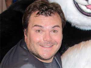 Jack Black at the London premiere of Kung Fu Panda 2