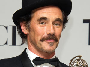 Tonys 2011: Mark Rylance poses with his 'Best Performance By An Actor In A Leading Role In A Play' prize for his role in Jerusalem.