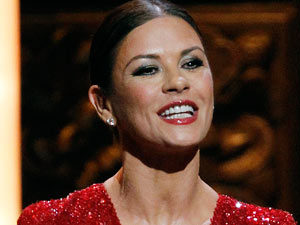 Tonys 2011:Catherine Zeta-Jones, who won a Tony Award last year, presented the lead male acting awards.