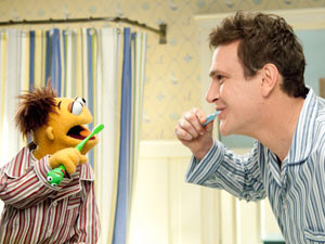 Jason Segel in 'The Muppets'