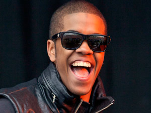 Chipmunk performing at Glastonbury 2011