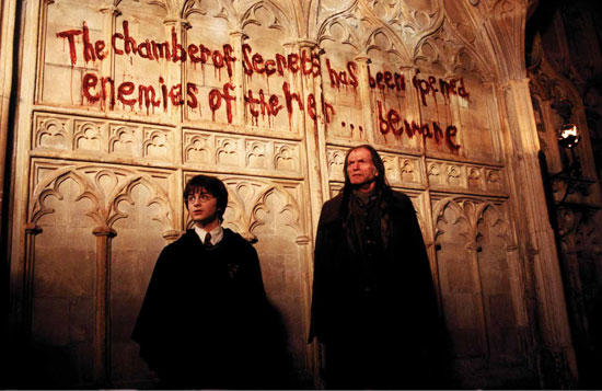 Harry and Argus Filch