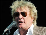 Rod Stewart introduces Stevie Nicks at Hyde Parks Hard Rock Calling, London