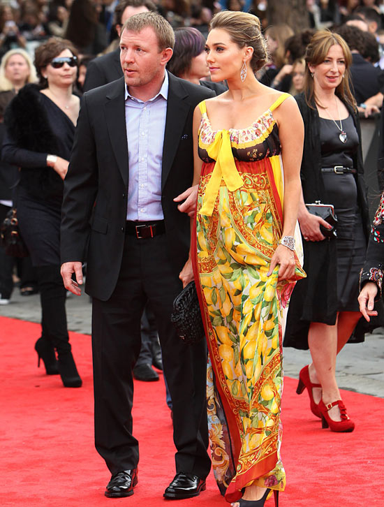 Guy Ritchie and girlfriend Jacqui Ainsley