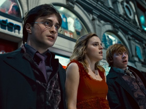 Harry Potter, Hermione Granger and Ron Weasley in 'Harry Potter And The Deathly Hallows Part 1'