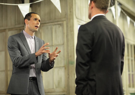 EastEnders - Michael Moon (Steve John Shepherd) and Jack Branning (Scott Maslen)