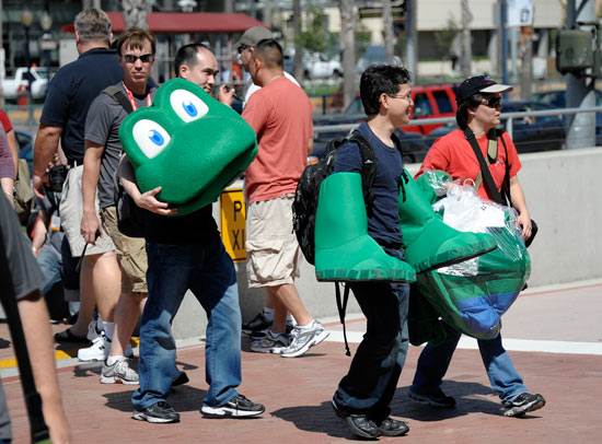 The 'Frogger' display