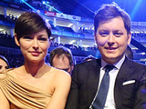 Emma Willis and Brian Dowling