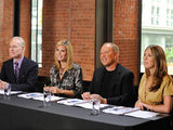Project Runway Season 9 Judges: Tim Guun, host Heidi Klum and judges Michael Kors and Nina Garica