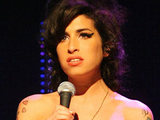 Amy Winehouse performing during the Nationwide Mercury Music Prize at the Grosvenor House Hotel, 2007.