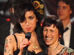 Amy Winehouse at the Grammys