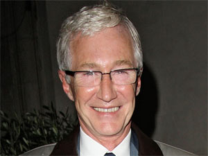 Paul O'Grady and Cilla Black leave Scotts restaurant in Mayfair, London