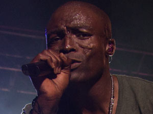 Seal performing live in Mallorca, Spain
