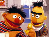 Bert and Ernie on 'Sesame Street'
