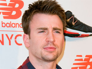 Chris Evans attends the opening of the new Balance Experience store in New York City