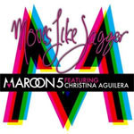 Single Artwork for Maroon 5's 'Moves like Jagger'