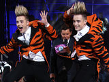 John, Edward and we're guessing a case of hair gel, arrive at the Big Brother house.