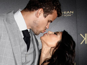 Kim Kardashian and Kris Humphries