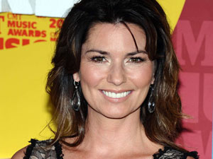 Shania Twain - The Canadian country/pop singer turns 46 on Sunday.