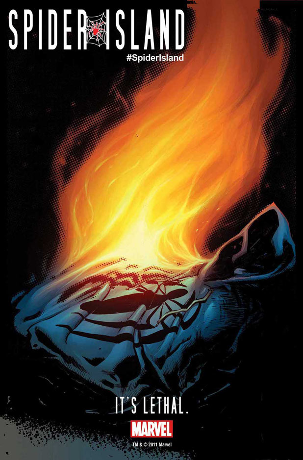 Scarlet Spider-Island teaser