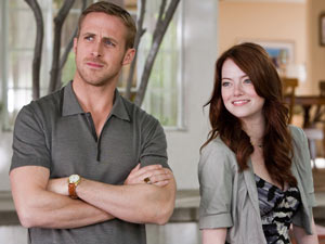 Ryan Gosling and Emma Stone in 'Crazy, Stupid, Love'