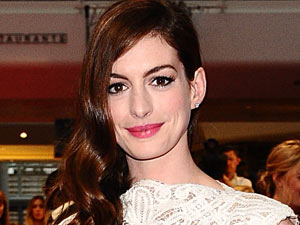 Anne Hathaway at the 'One Day' premiere at Westfield