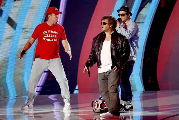Will Ferrell, Jack Black and Seth Rogen