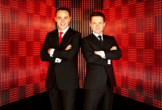 Ant & Dec presenting Red or Black