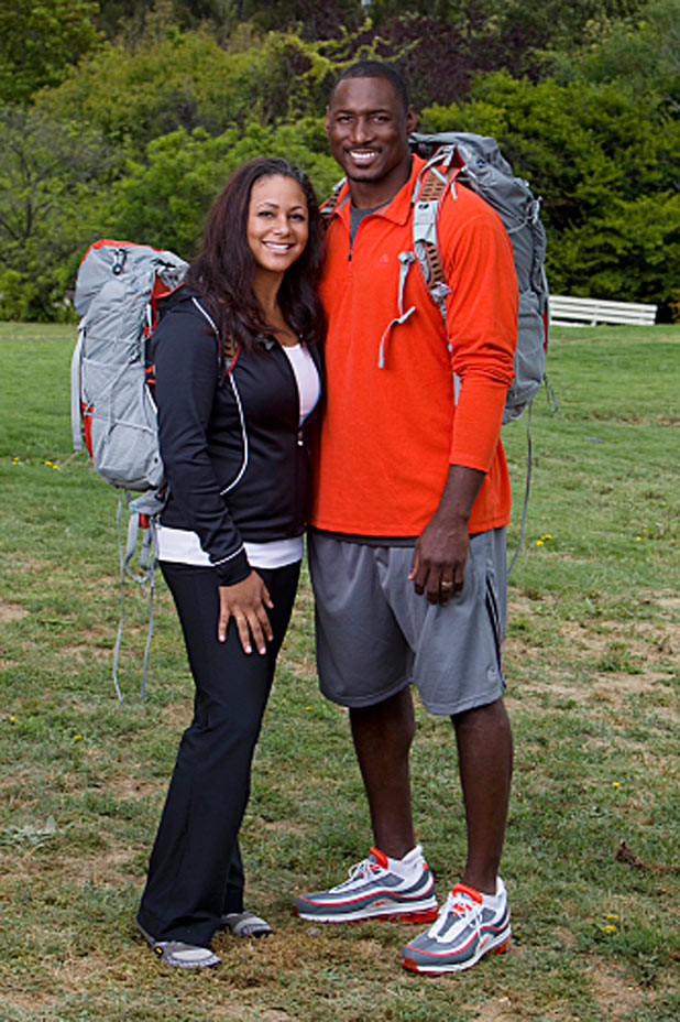 Married NFL couple Amani and Marcus Pollard