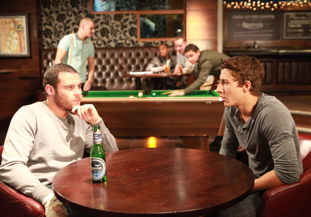 Aaron struggles to talk to Flynn