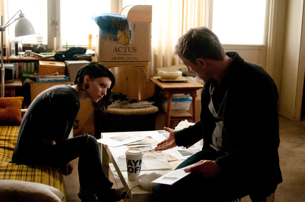Lisbeth Salander and Mikael Blomkvist 