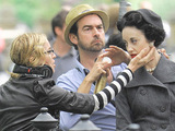 Madonna directing 'W.E.' on location